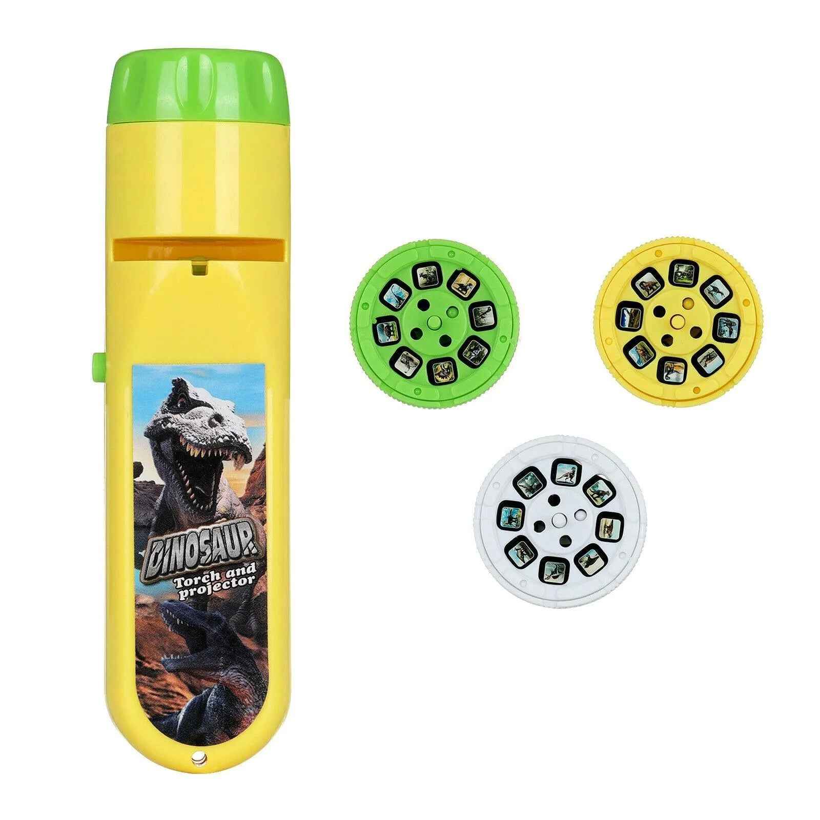 Slide Torch Projector Toys Flashlight Educational Toys Science Set Night Lamp 4 Options!