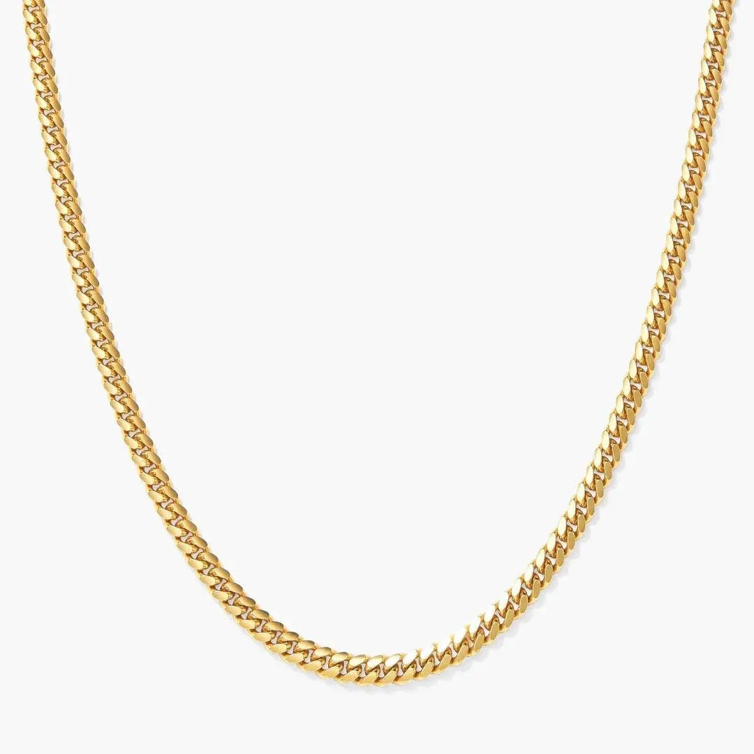 Stainless Steel Flat Snake Bone Chain Necklace (2 Colors , 2 Sizes) - PremiumBrandGoods
