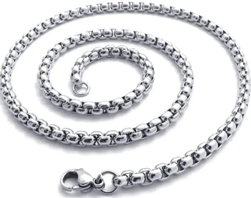 Stainless Steel Necklace Chains (Multiple Sizes & Styles) - PremiumBrandGoods