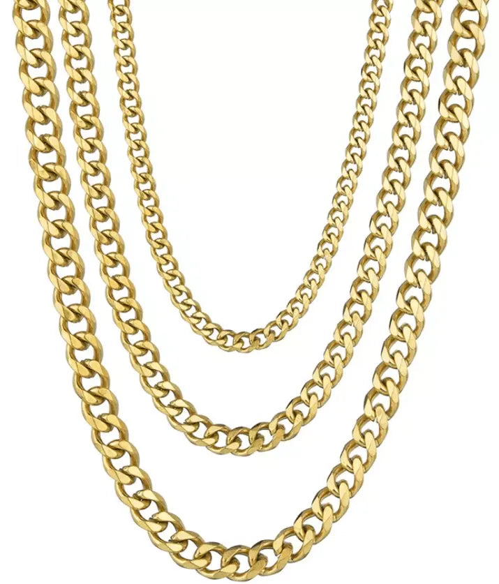 Stainless Steel Necklace Chains (Multiple Sizes & Styles) - PremiumBrandGoods