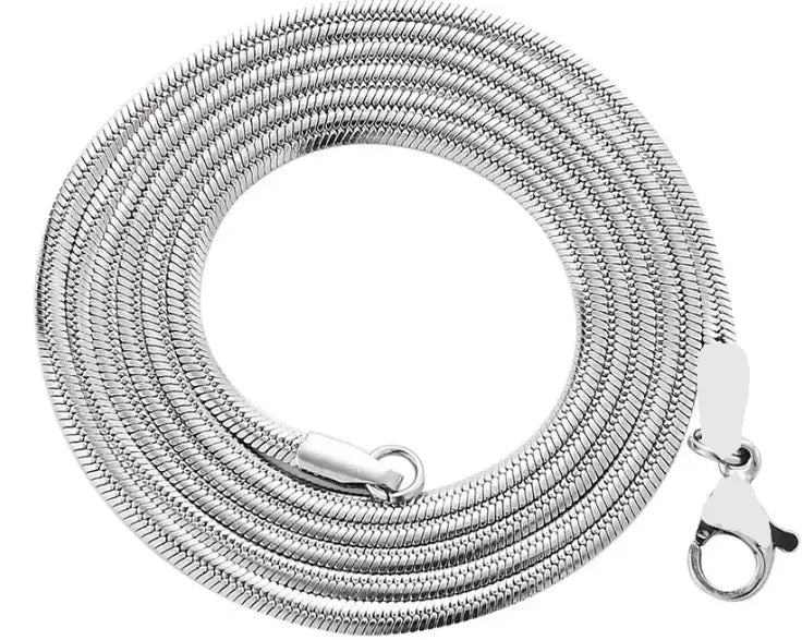 Stainless Steel Necklace Chains (Multiple Sizes & Styles) - PremiumBrandGoods
