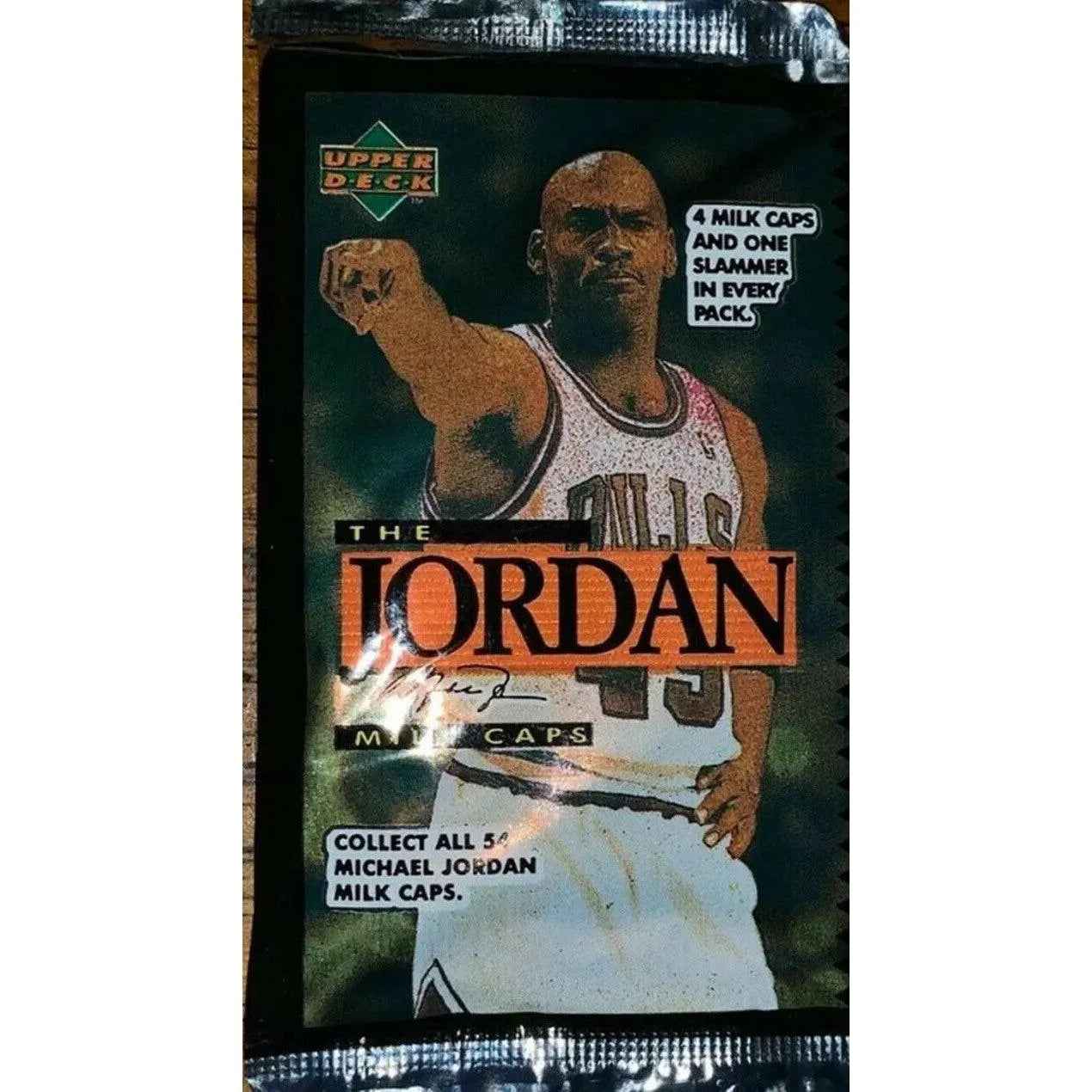 The Ultimate Collection of 1995 Vintage Michael Jordan Caps N' Slammers Fully Sealed! (Features 3 Sealed Packages)