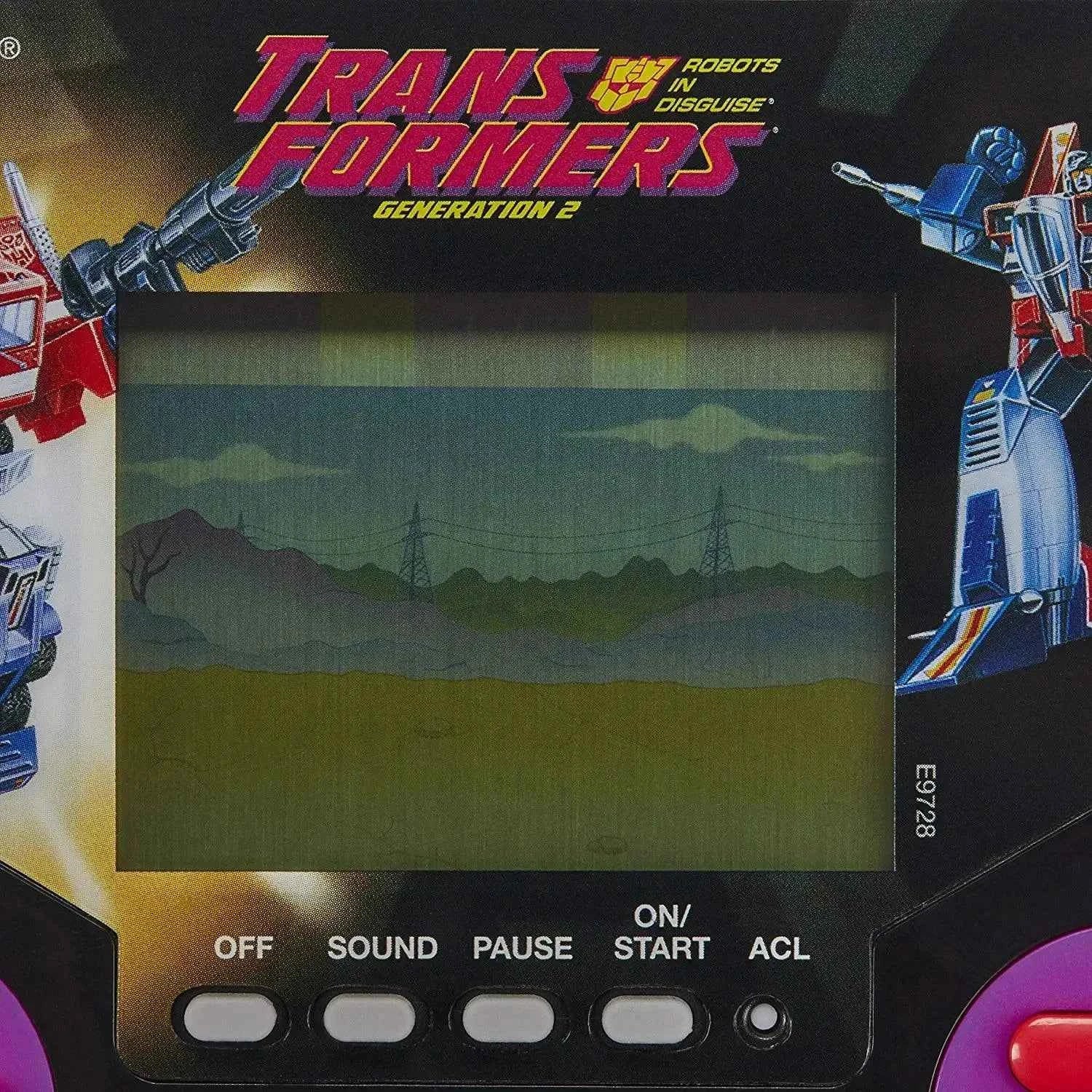 Tiger Electronics Transformers Robots in Disguise Generation 2 Electronic LCD Video Game Retro-Inspired 1 Player Handheld Game Ages 8 and Up
