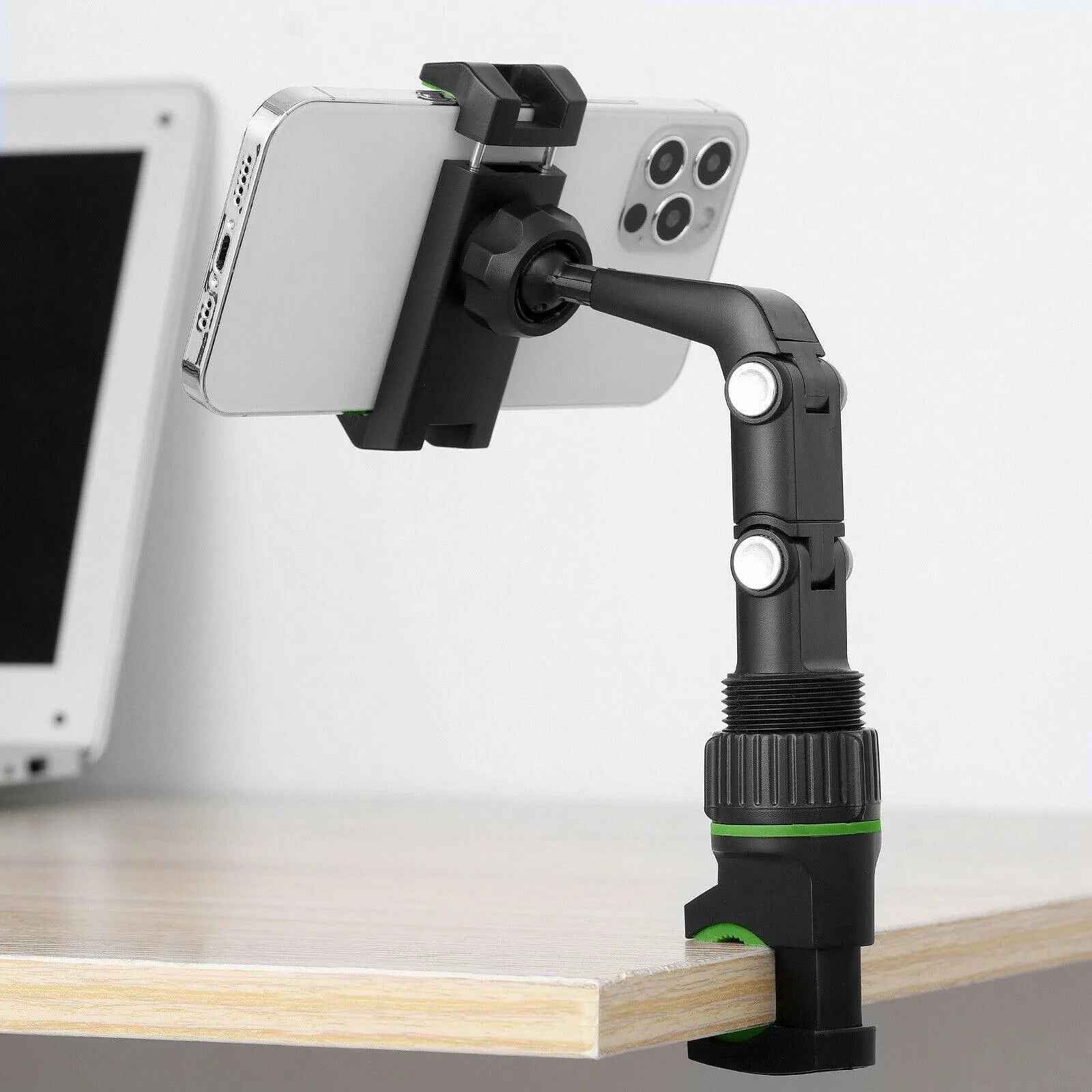 Universal Car Rear View Mirror Mount Stand GPS Cell Phone Holder 360 Rotation Multi Function