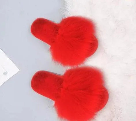 Women's Comfy Cozy Faux Fur Slippers (5-11) - PremiumBrandGoods