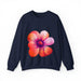 Beautiful Flower Heavy Blend™ Crewneck Sweatshirt - PremiumBrandGoods