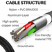 10Ft Braided USB Charger Cable Compatible for Iphone - PremiumBrandGoods