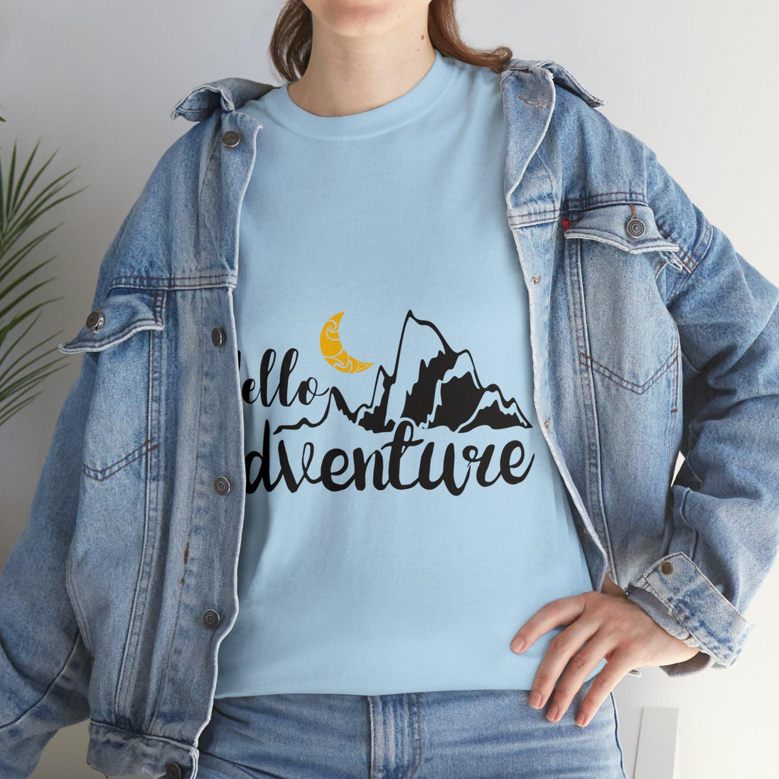 Hello Adventure! Heavy Cotton Tee - PremiumBrandGoods