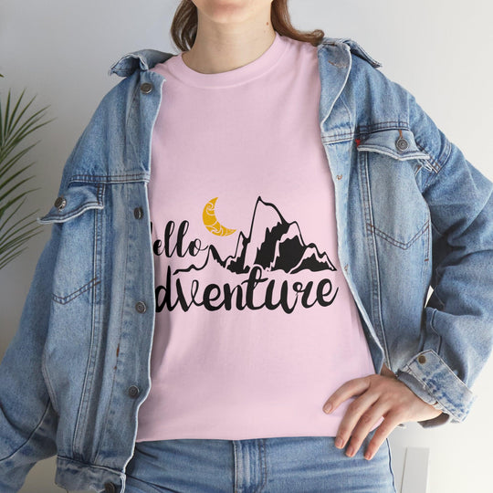 Hello Adventure! Heavy Cotton Tee - PremiumBrandGoods