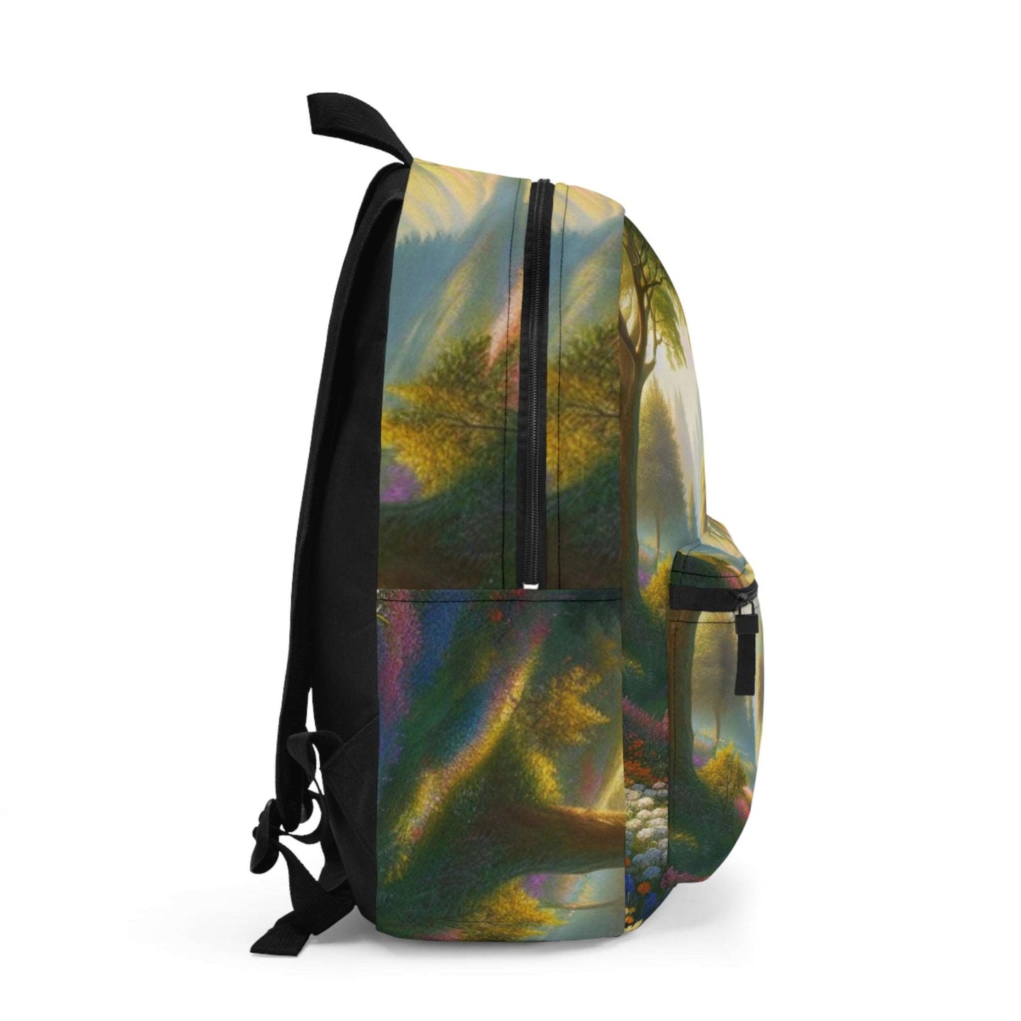 "Introducing our Blooming Meadows Collection: A Tote Bag for the Elegant, Free-Spirited Woman! Encapsulating the effervescent charm of sunlit meadows, this bag is as gorgeous and enchanting as a tranquil journey through - Backpack