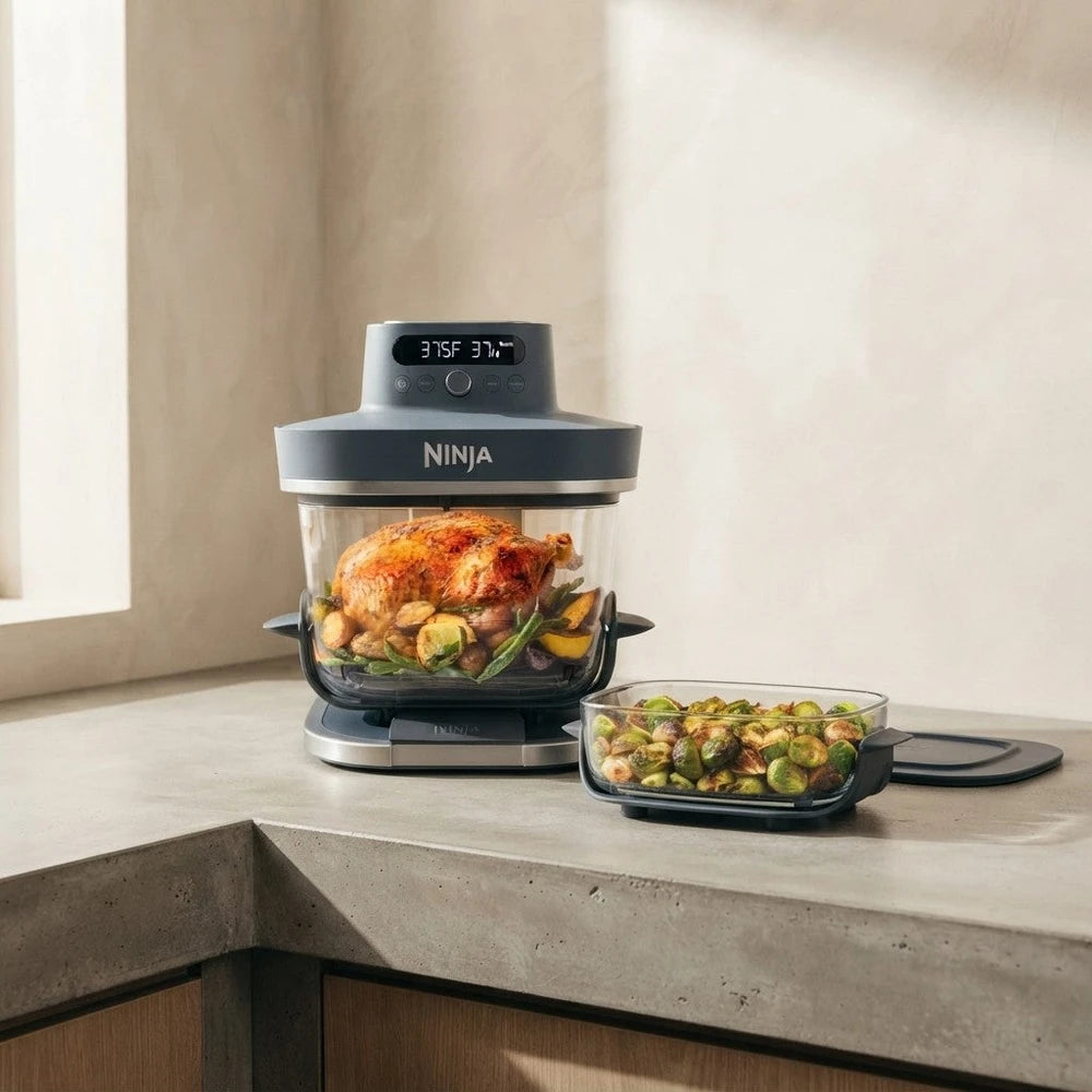 Ninja Crispi Pro Glass Air Fryer AS101 Series 6 in 1 cooking Certified Refurbished Like New