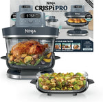 Ninja Crispi Pro Glass Air Fryer AS101 Series 6 in 1 cooking Certified Refurbished Like New