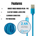 2 Pack 10FT XL Charger Compatible for Iphone Cable - PremiumBrandGoods