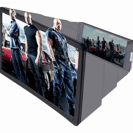 2 PACK! 3D Phone Screen Magnifier Video Mobile Amplifier Universal Foldable Turn your Phone into a mini Movie Screen!