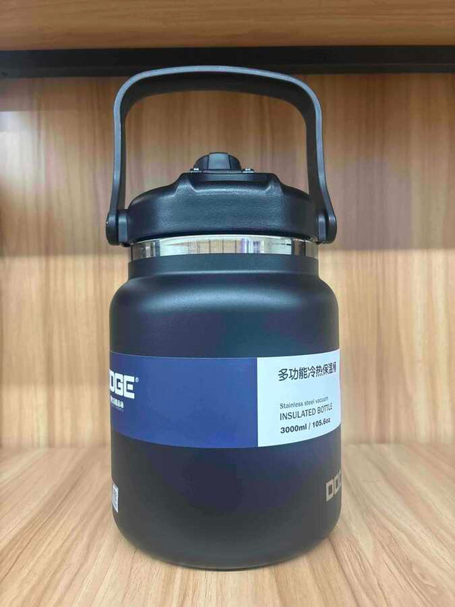Black Dodge Multi-function Hot and Cold Insulated Bucket 3.0L - PremiumBrandGoods