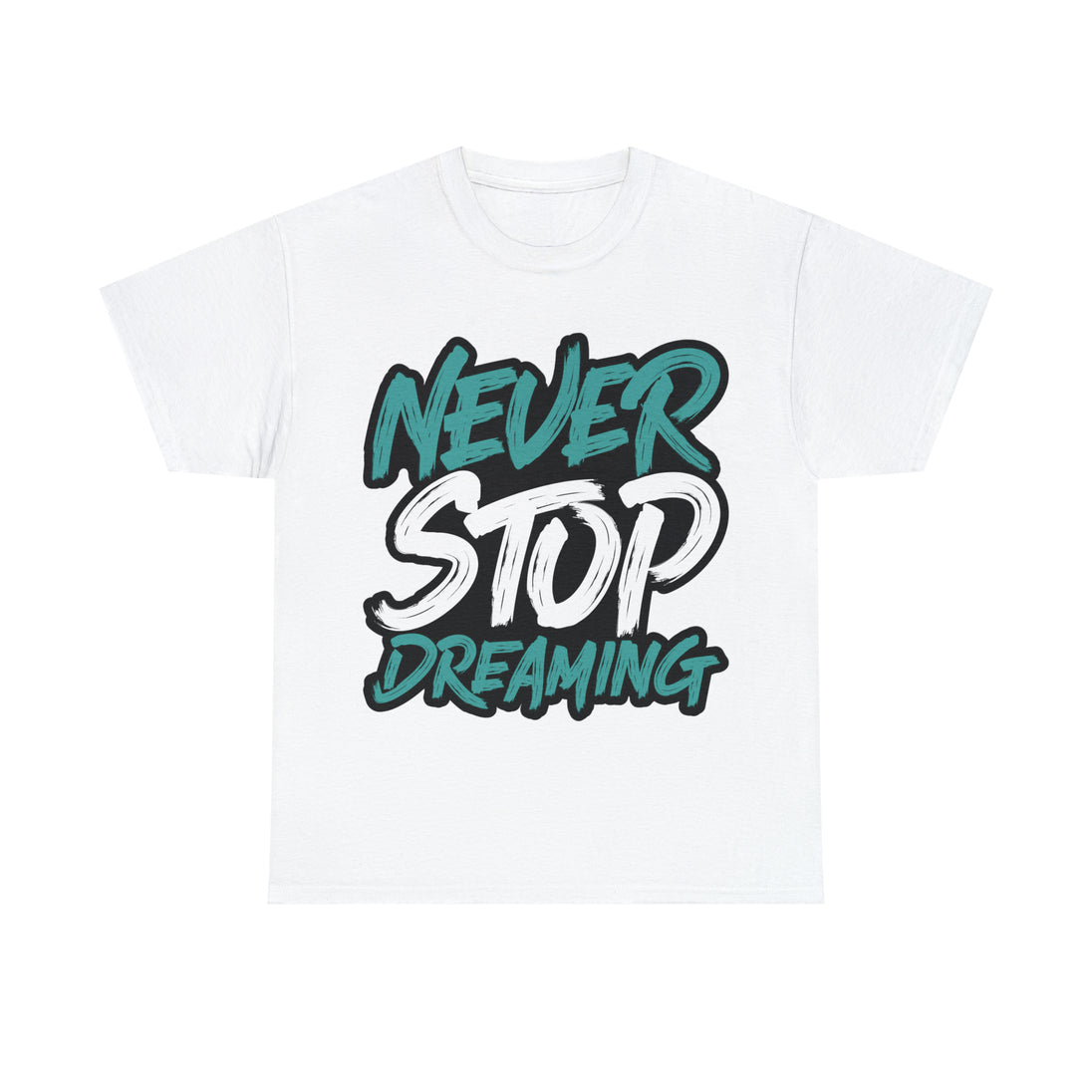 Never Stop Dreaming Unisex Heavy Cotton Tee - PremiumBrandGoods