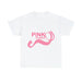 Breast Cancer Pink Power Unisex Heavy Cotton Tee - PremiumBrandGoods