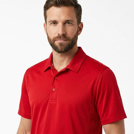 Fourcast Men's Performance Polo Moisture Wicking - Dry Fit Golf Shirt