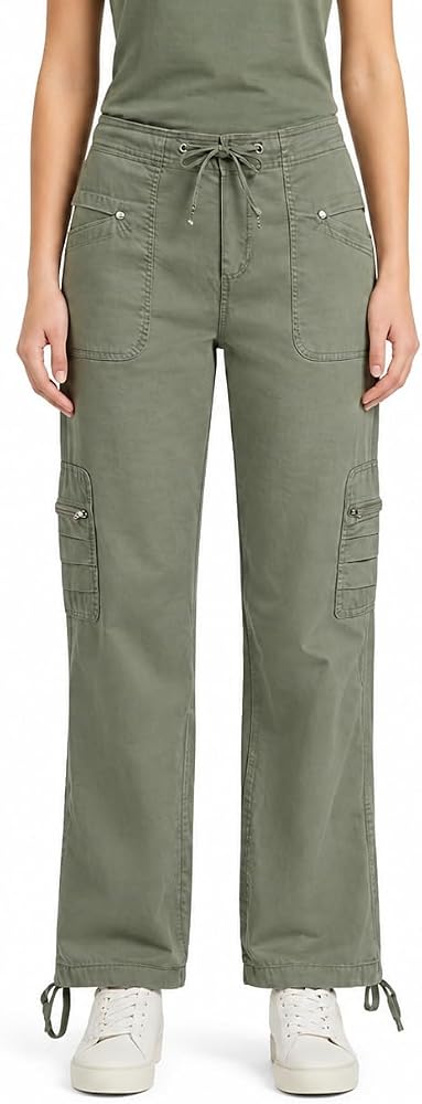 Fourcast Womens Cargo Pants Drawstring - Hiking Cargo Pants