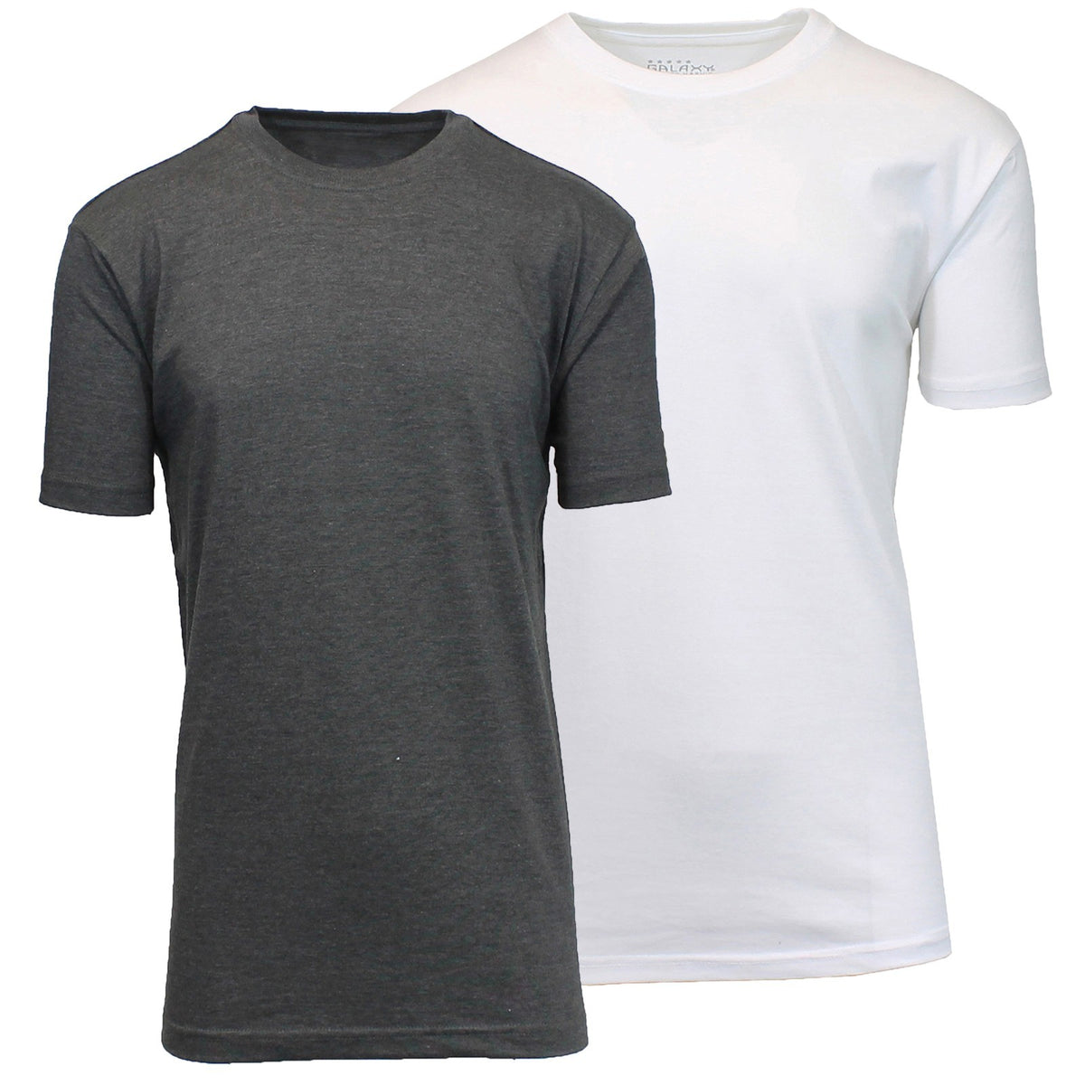 Men's Everyday Cotton Blend Crew Neck T-Shirts, 2-Pack, S-3XL