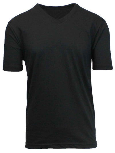 Mens Short Sleeve V-Neck T-Shirts Solid Colors Lounge Active Undershirt NWT