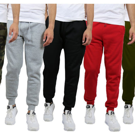 Mens Fleece Track Jogger Pants Sweatpants Running Active Sports Lounge Gym NEW
