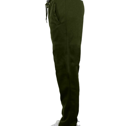 Mens French Terry Active Jogger Pants Sweatpants Lounge Sleep Gym S M L XL XXL