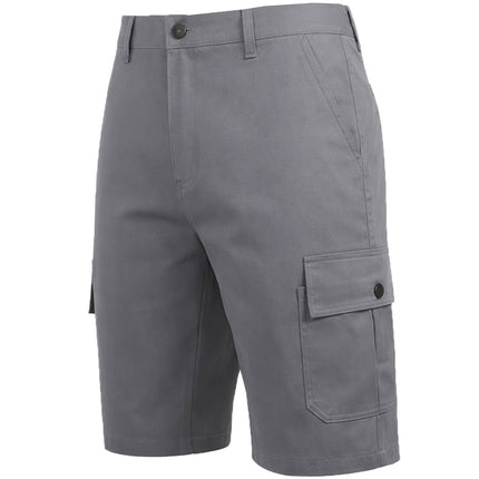 Men's Cotton Flex Stretch Cargo Shorts W/o Belt Tracking Fishing Travel