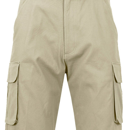 Mens Stretch Cargo Shorts & Stretch Classic Chino Shorts Flat Front Lounge 30-42