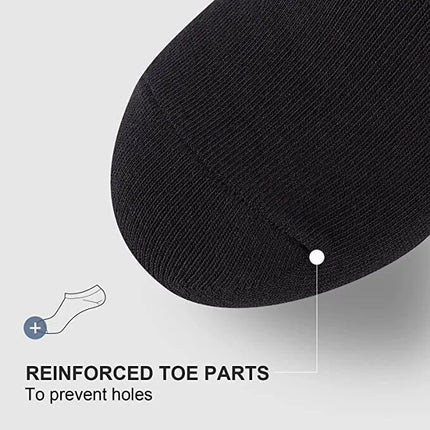 3 Pairs Socks Mens Ankle Quarter Crew Sport Plain Solid Socks Cotton Low Cut Sizes 9-13 - PremiumBrandGoods