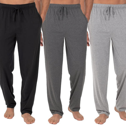 3-Pack New Men's Classic Modern Fit Lounge Pants (Sizes: S-3XL) Free Shipping
