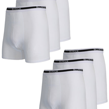 Men's  Stretch Cotton Boxer Briefs (6-Pack) (Sizes: S-2XL) NWT Free Shipping