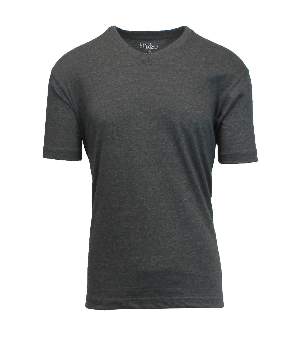 Men's Short Sleeve V-Neck T-Shirt, Solid Colors