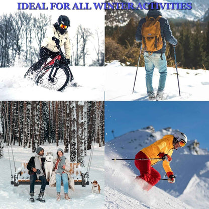 6 Pairs Women's  Merino Lambs Wool Thermal Socks Heavy Duty Winter Warm 2.4 Tog