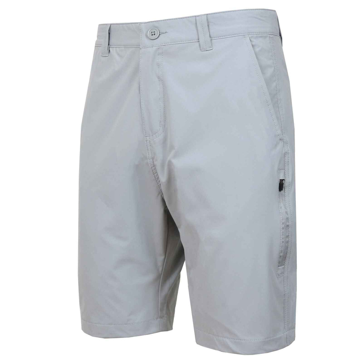 Men’s 6-Pocket All Motion Stretch Utility Shorts For Adults Zipper Cargo