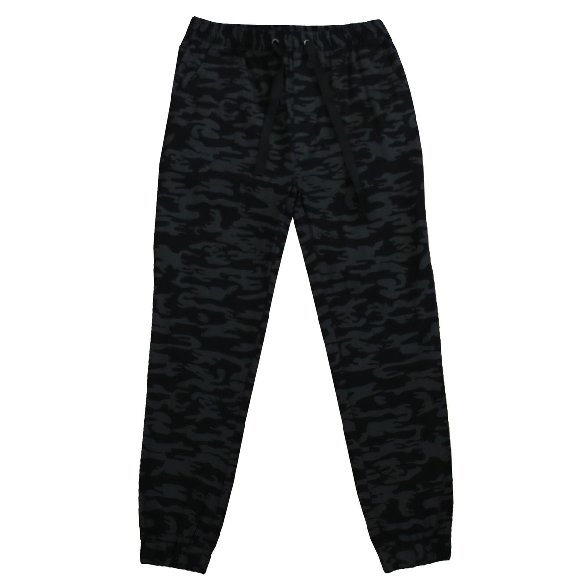 Women's Slim-Fit Cotton Twill Jogger Pants with Pockets, S-2XL