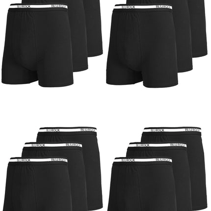 Men's Stretch Cotton Boxer Briefs (12-Pack) (Sizes: S-2XL) NWT Free Shipping