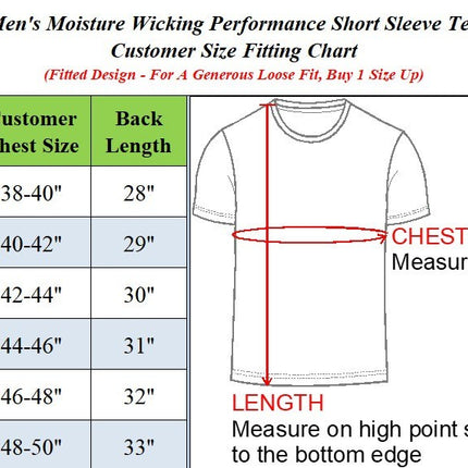2-Pack Men's Athletic Fit Short Sleeve Performance Shirts New (S–3XL) Free Ship