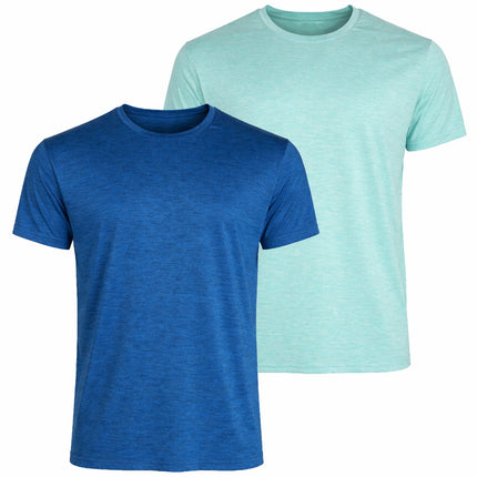 2-Pack Men's Athletic Fit Short Sleeve Performance Shirts New (S–3XL) Free Ship