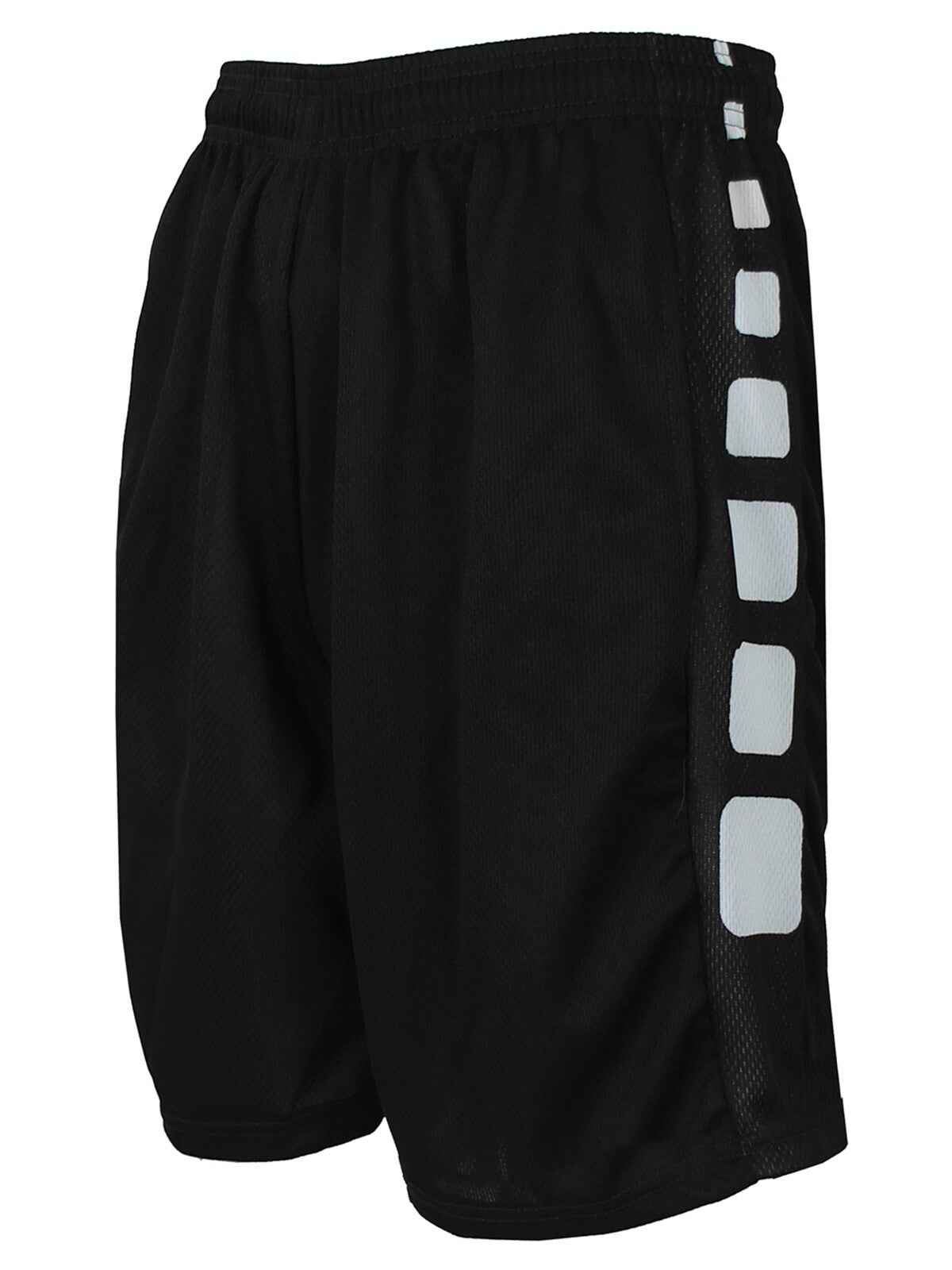 Men's Moisture Wicking Performance Active Mesh Shorts With Side Block Design NEW