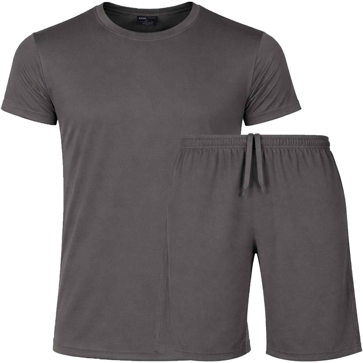 Men’s 2 Piece Athletic Tee & Short Active Set NEW (Sizes- S–3XL) Free Shipping