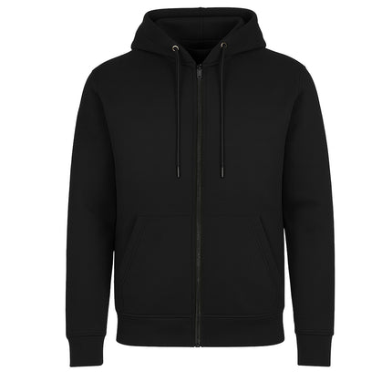 Mens Fleece-Lined Zipper Hoodie Slim-Fit Lounge Warm Jacket Sweater NEW (S-3XL)