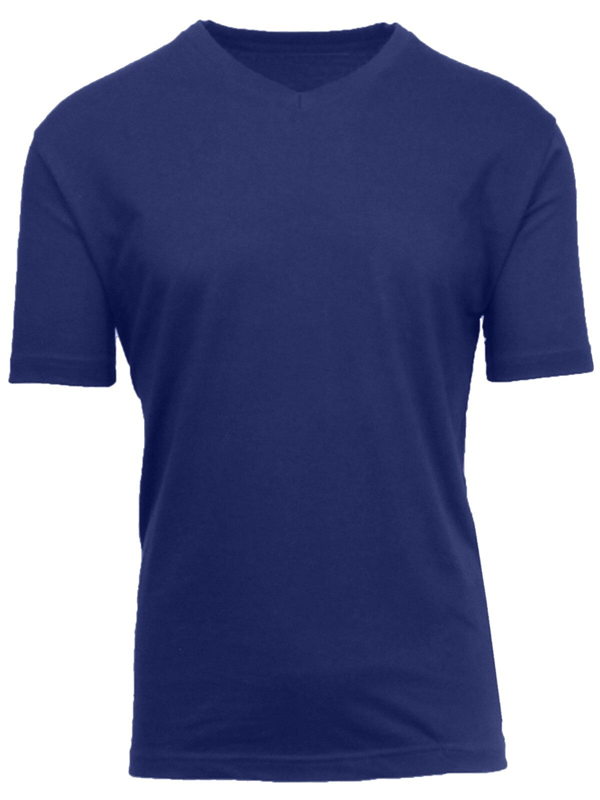 Men's Short Sleeve V-Neck T-Shirt, Solid Colors