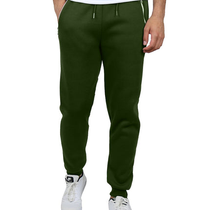 Mens French Terry Active Jogger Pants Sweatpants Lounge Sleep Gym S M L XL XXL