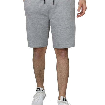 Men's Tech Fleece Performance Shorts With Heat Seal Zipper Pocket Gym S-2XL
