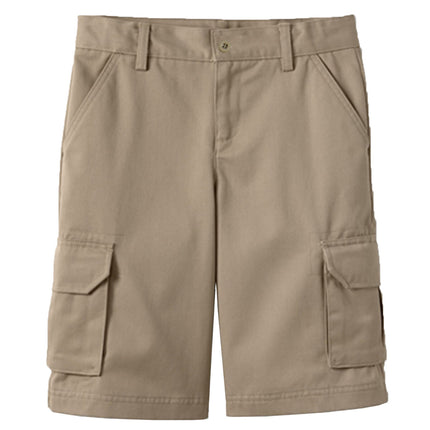 Boys Flex Comfort Super Stretch Cotton Cargo Shorts (Sizes: 8-18) New FREE SHIP