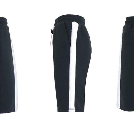 Mens Tech Shorts w/ Side Trim Lounge Active Sports Running Colors Casual Gym NEW