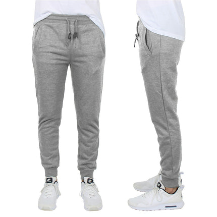 Mens French Terry Active Jogger Pants Sweatpants Lounge Sleep Gym S M L XL XXL