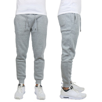 Mens French Terry Active Jogger Pants Sweatpants Lounge Sleep Gym S M L XL XXL