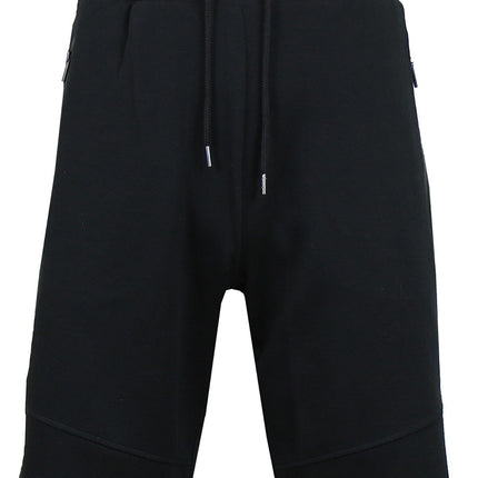 Men’s Sweat Jogger Shorts Casual Summer Lounge Gym Tech Shorts Zipper Pockets